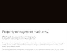 Tablet Screenshot of leaseindc.com